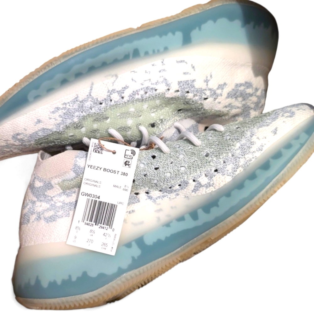 Adidas Yeezy Boost 380 Size 9 Alien Blue